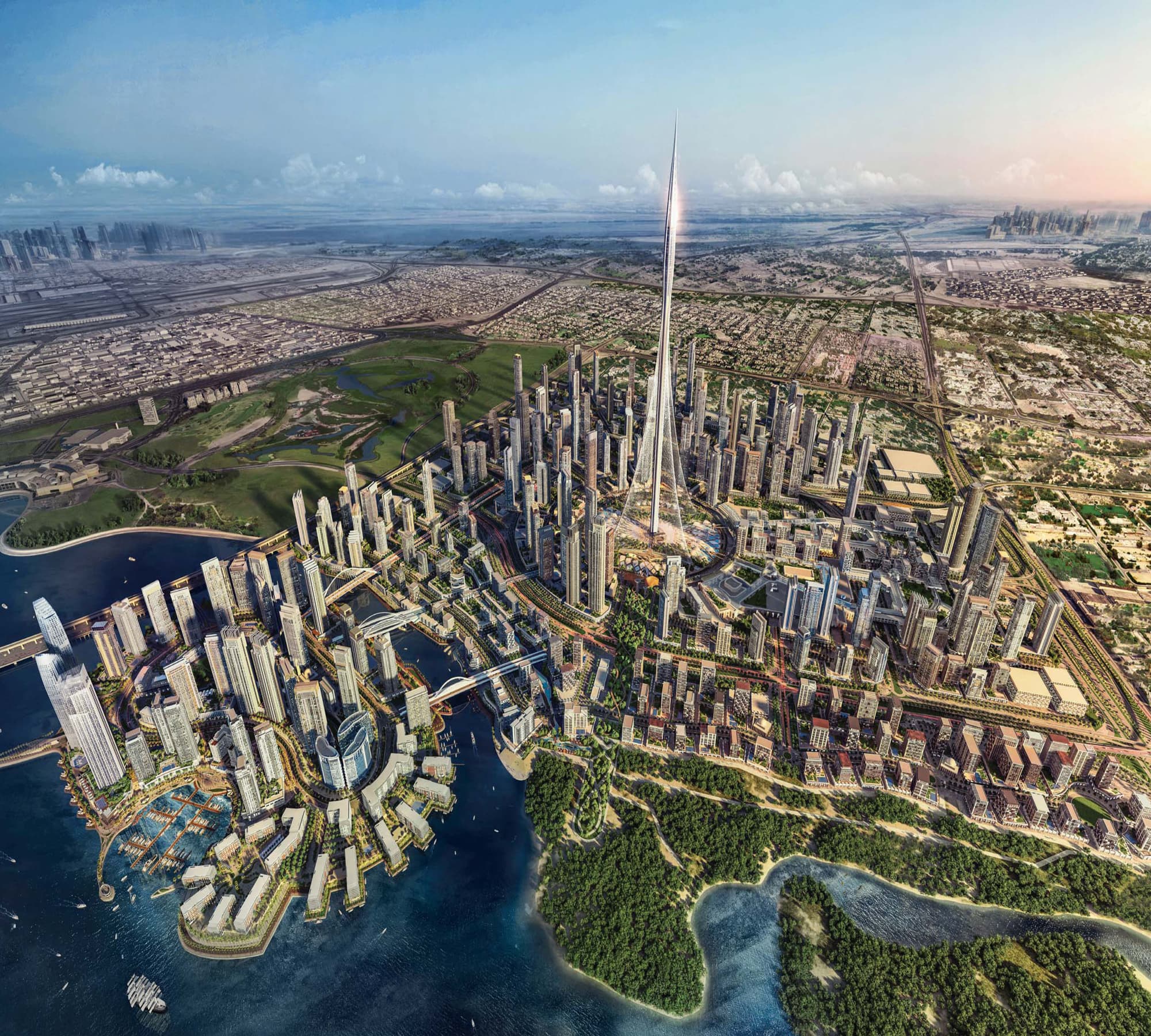 Dubai Creek Harbour (DCH)
Master Plan